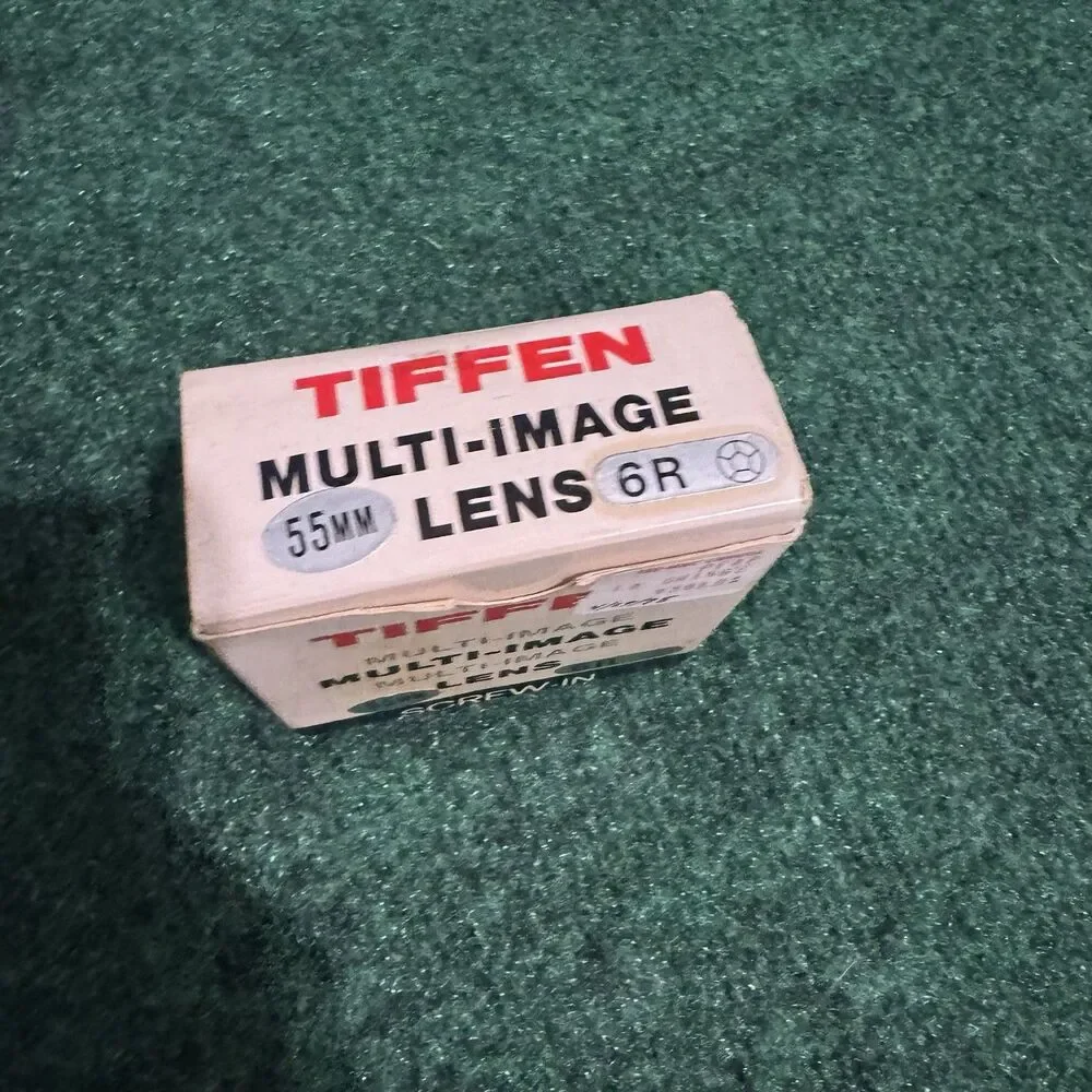Vintage TIFFEN 5R MULTI-IMAGE  55mm Filter Lens with Case - Japan